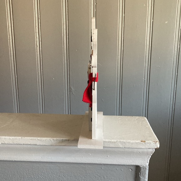 NWT- Precious Wooden Snowman ⛄️ Family Decoration Sign - Picture 14 of 17